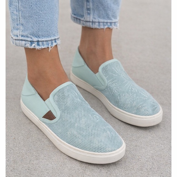 OluKai Shoes - Olukai Pehuea Slip On Mesh Sneakers 20271-3GER Drop in Heel Shoes Womens Size 10